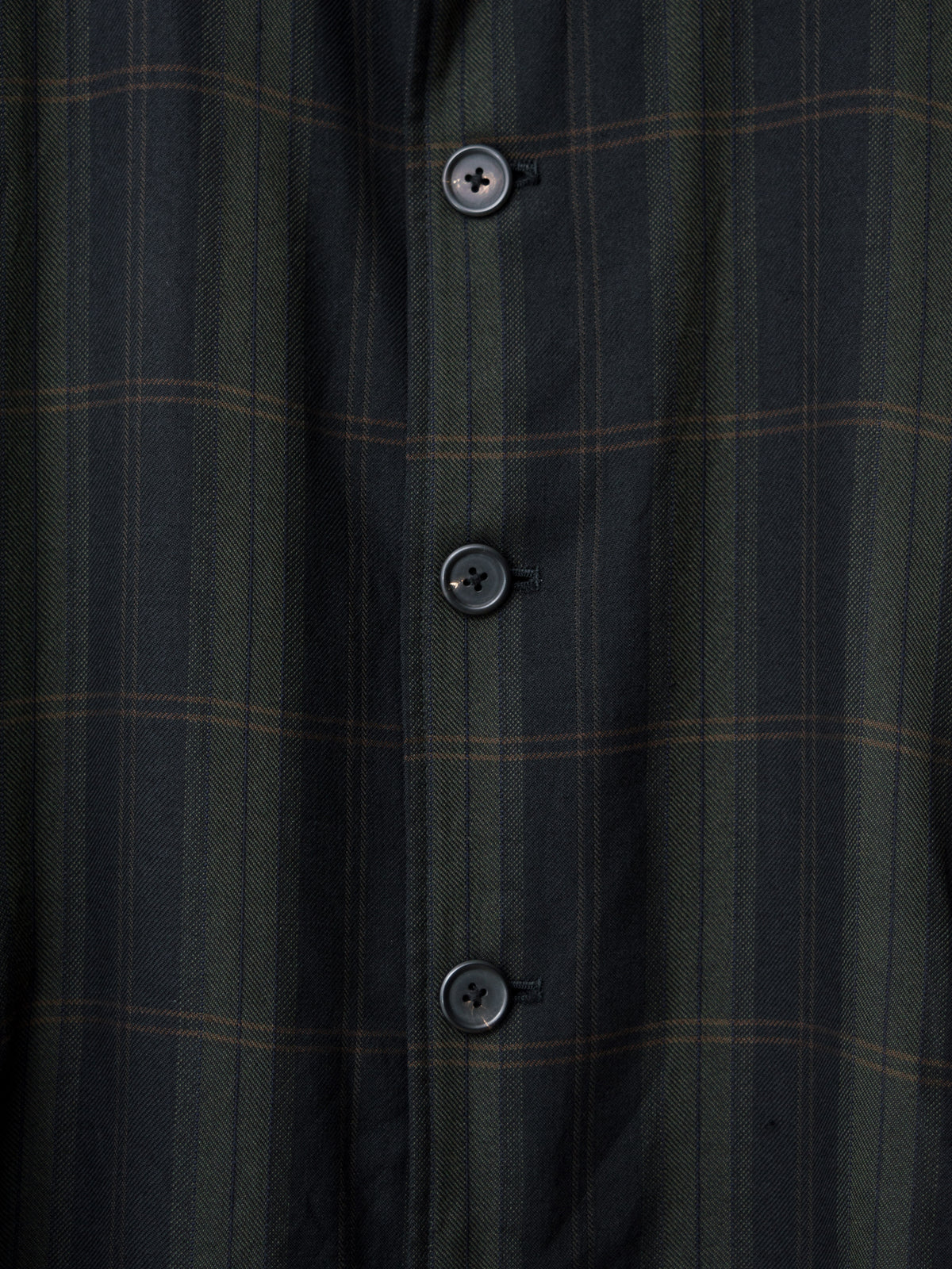 Mid Length Jacket Forest Tartan