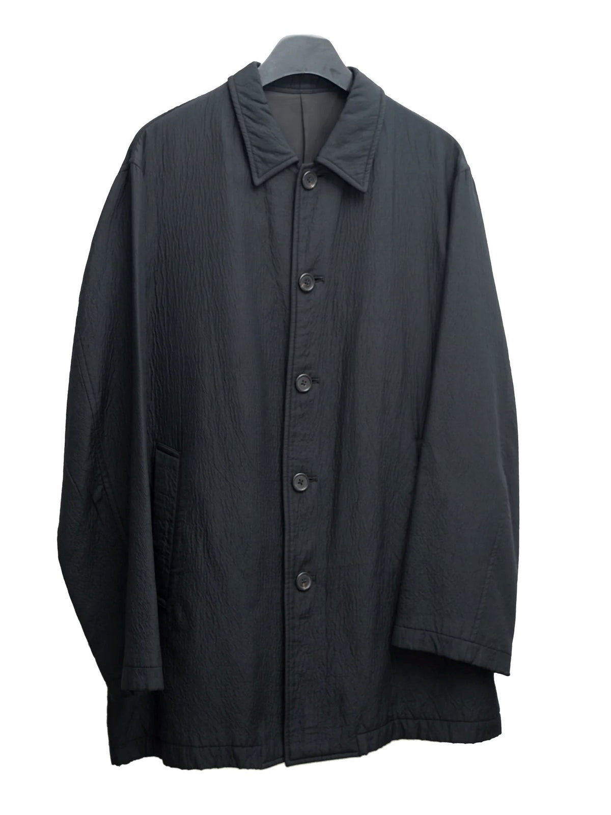 Mid Length Jacket Black