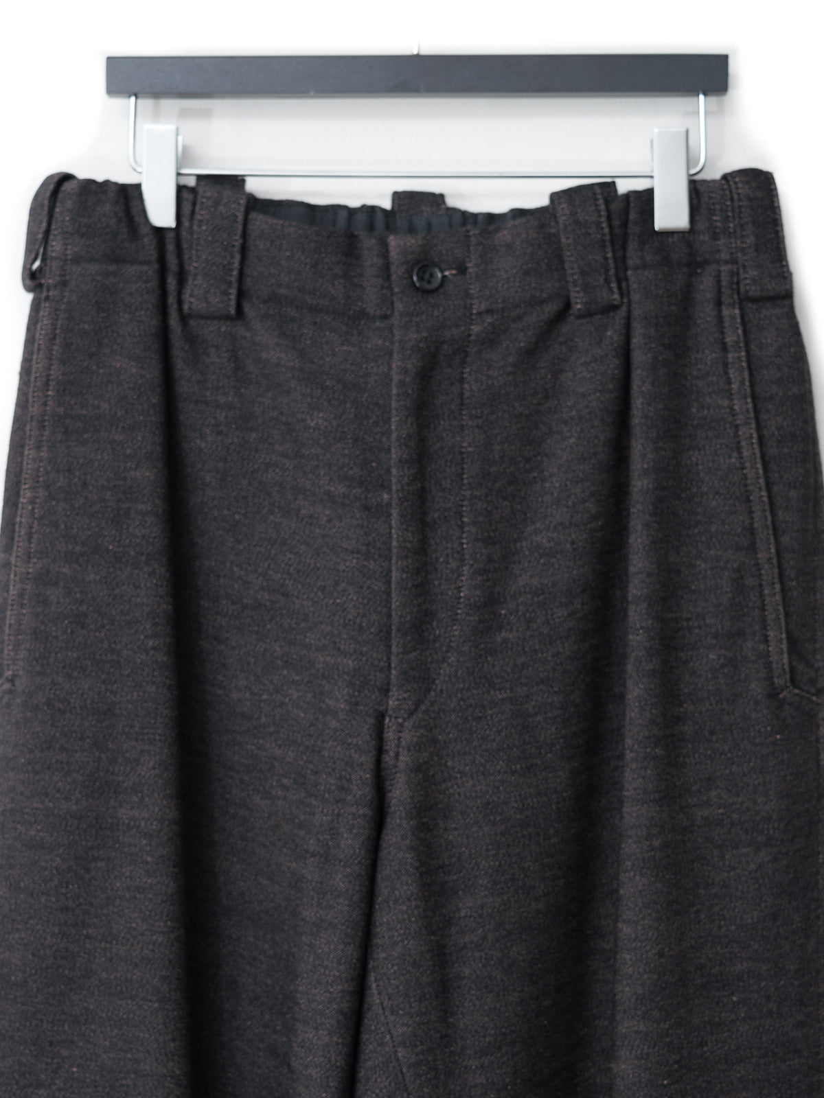 Elastic Waist Pants Rose Brown