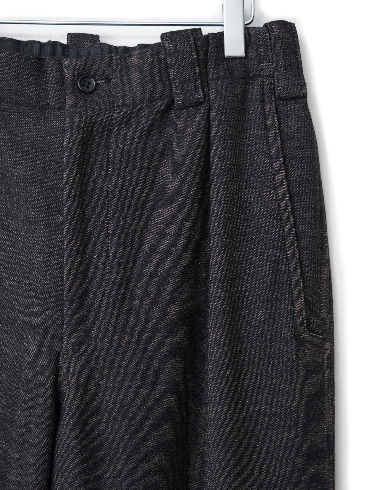 Elastic Waist Pants Rose Brown
