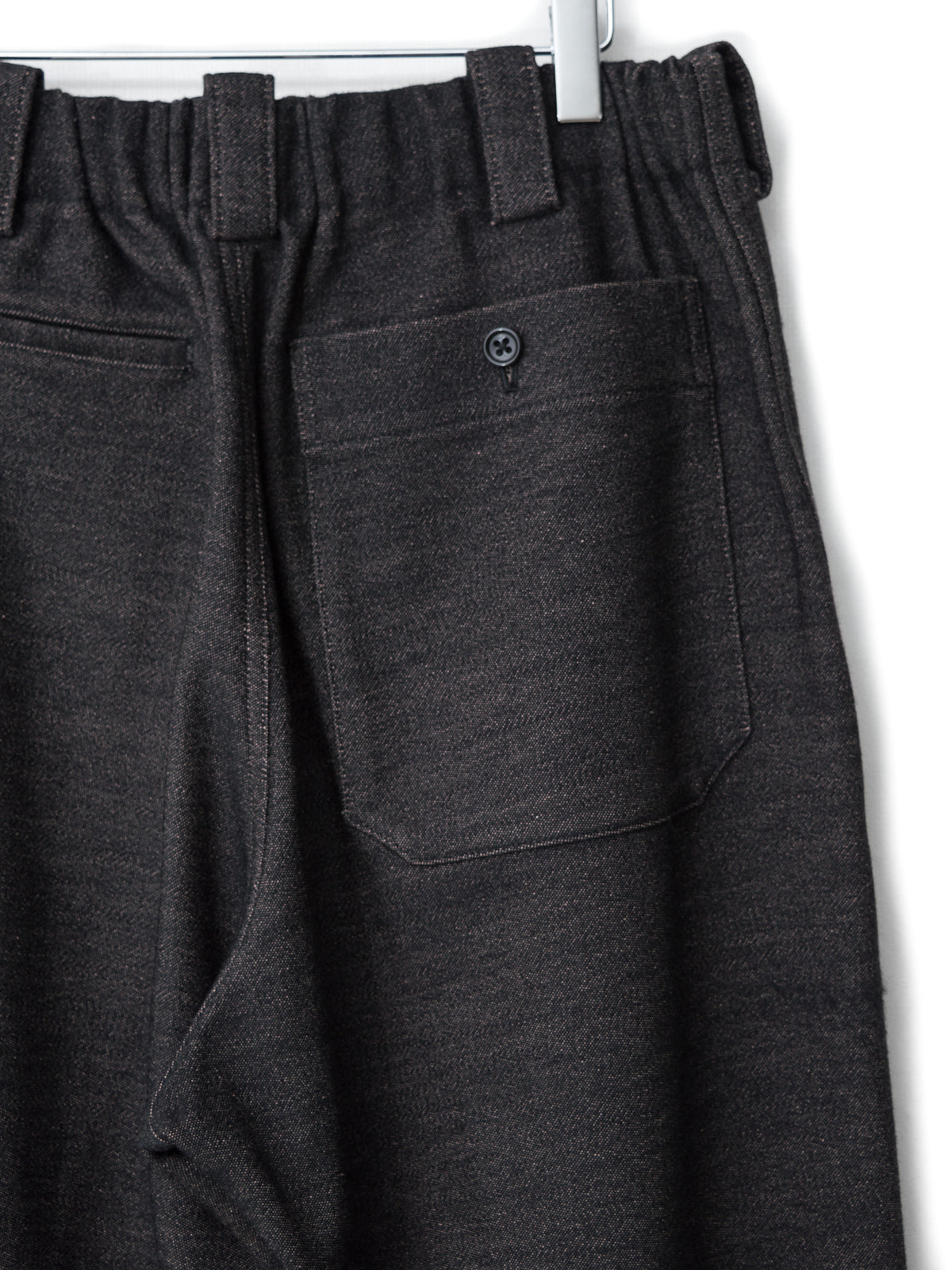 Elastic Waist Pants Rose Brown