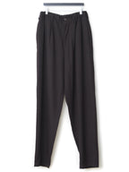 Elastic Waist Pants Coffee