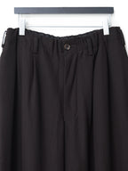 Elastic Waist Pants Coffee