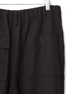 Elastic Waist Pants Coffee