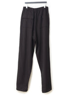 Elastic Waist Pants Coffee