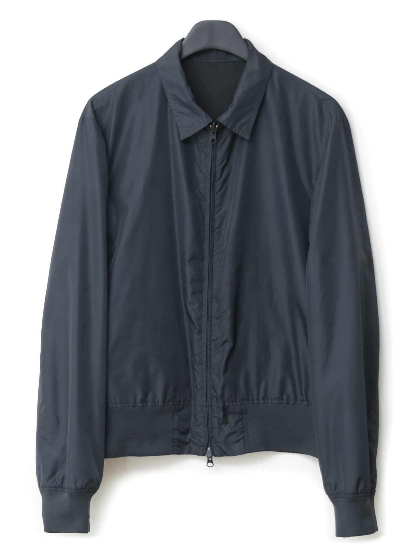 reversible zip front blouson ink ∙ nylon ∙ large