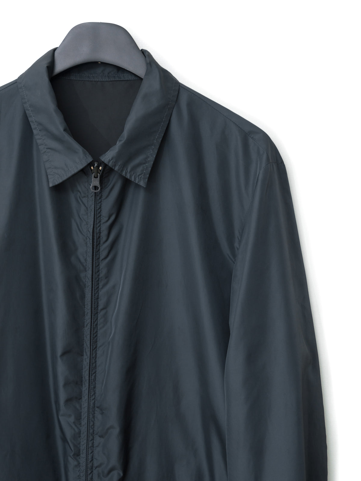 Reversible Zip Front Blouson Ink