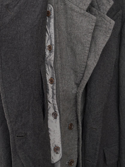 a/w 03 tailored liner jacket soil brown ∙ wool ∙ medium