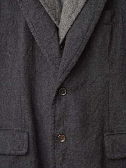 a/w 03 tailored liner jacket soil brown ∙ wool ∙ medium