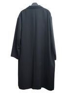 Notch Lapel Coat Black