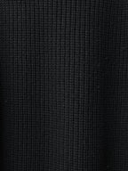 A/W 03 Heavy Funnelneck Sweater Black