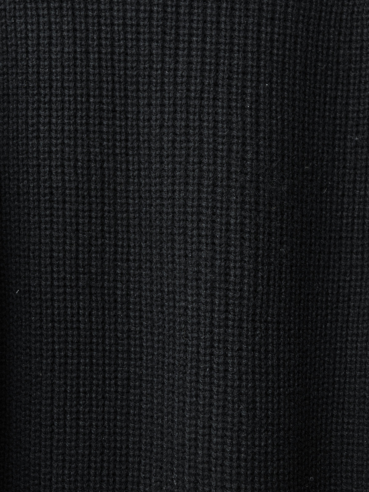 A/W 03 Heavy Funnelneck Sweater Black