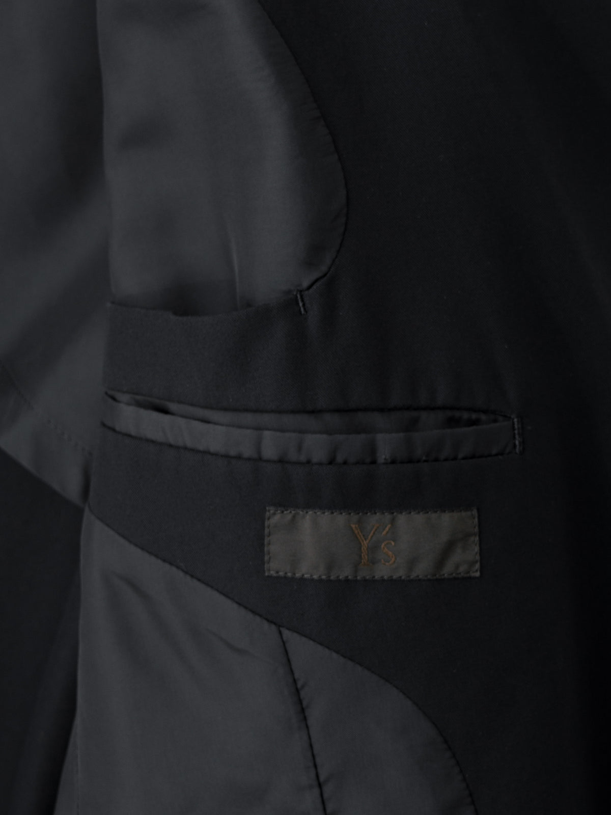S/S 08 Lambskin Trim Tailored Jacket Black