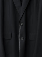 S/S 08 Lambskin Trim Tailored Jacket Black