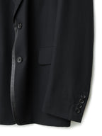 S/S 08 Lambskin Trim Tailored Jacket Black