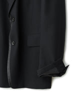 S/S 08 Lambskin Trim Tailored Jacket Black