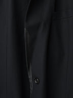 S/S 08 Lambskin Trim Tailored Jacket Black