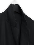 S/S 08 Lambskin Trim Tailored Jacket Black