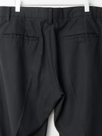 S/S 08 Lambskin Trim Slacks Black