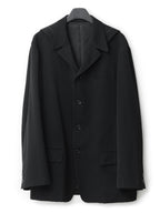 A/W 00 Sailor Collar Tailored Jacket Black