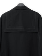 A/W 00 Sailor Collar Tailored Jacket Black