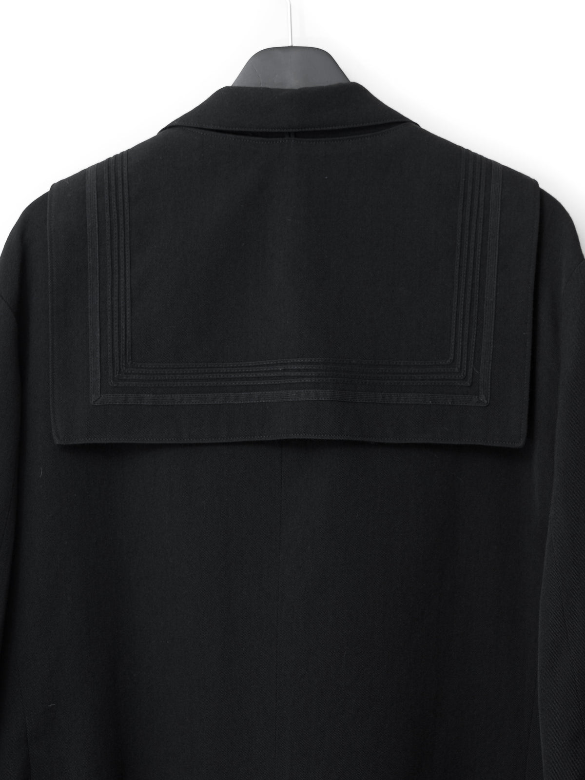 A/W 00 Sailor Collar Tailored Jacket Black