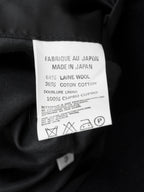 A/W 00 Sailor Collar Tailored Jacket Black