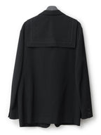 A/W 00 Sailor Collar Tailored Jacket Black