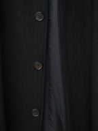 Raglan Mac Coat Black