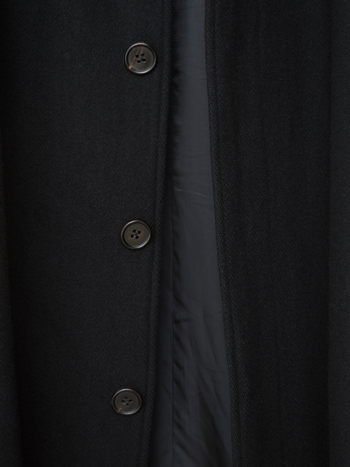Raglan Mac Coat Black