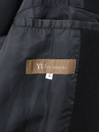 Raglan Mac Coat Black
