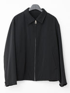 Zip Front Blouson Black