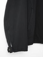 Zip Front Blouson Black