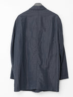 Mid Length Jacket Navy