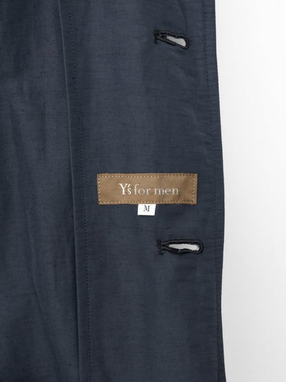 mid length jacket navy ∙ linen nylon ∙ medium