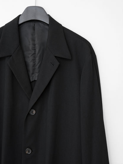 tailored jacket black ∙ wool gabardine ∙ medium