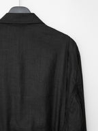 S/S 03 Double Zip Field Jacket Black
