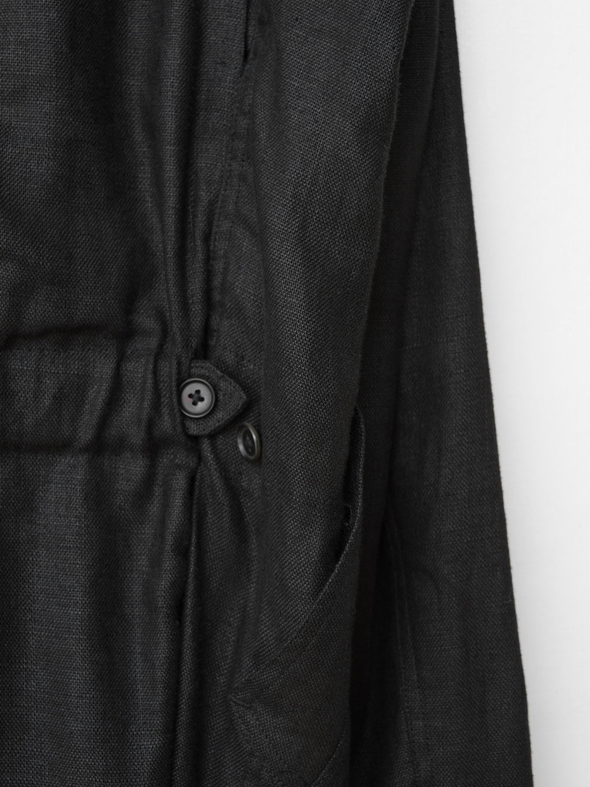 S/S 03 Double Zip Field Jacket Black