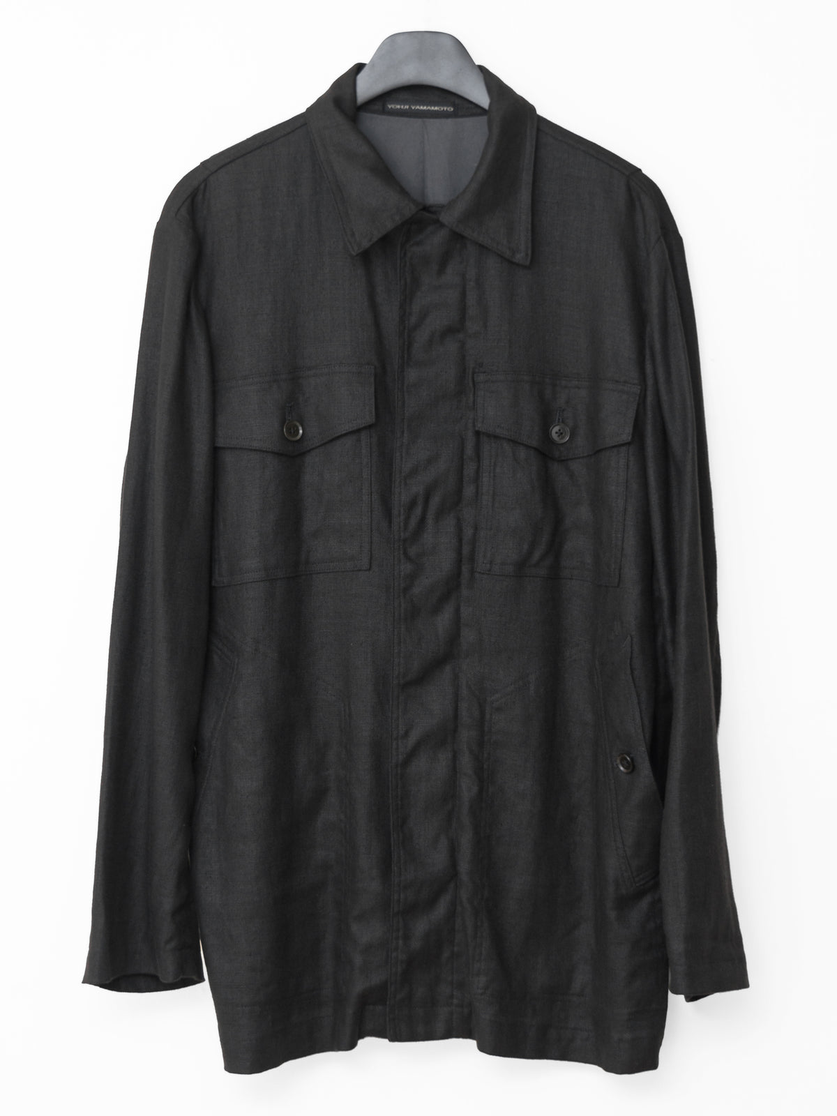 S/S 03 Double Zip Field Jacket Black