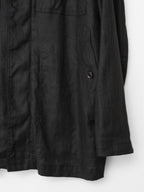 S/S 03 Double Zip Field Jacket Black