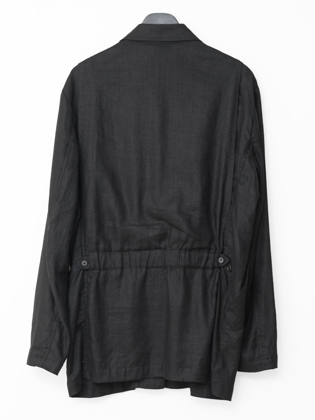 S/S 03 Double Zip Field Jacket Black