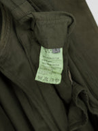 A/W 03 Garment Dyed Motorcycle Coat Olive Drab