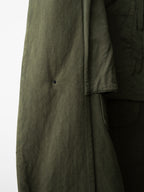 A/W 03 Garment Dyed Motorcycle Coat Olive Drab