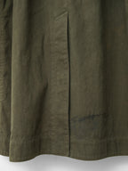 A/W 03 Garment Dyed Motorcycle Coat Olive Drab