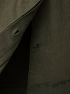 A/W 03 Garment Dyed Motorcycle Coat Olive Drab