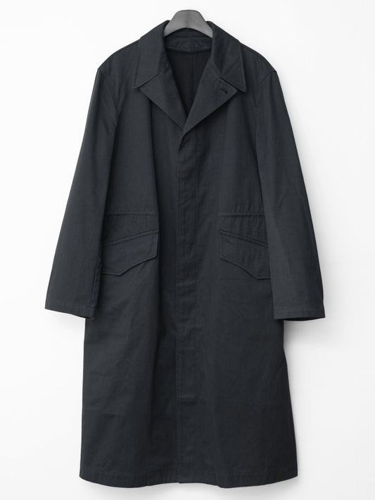 military liner coat black ∙ cotton ∙ medium