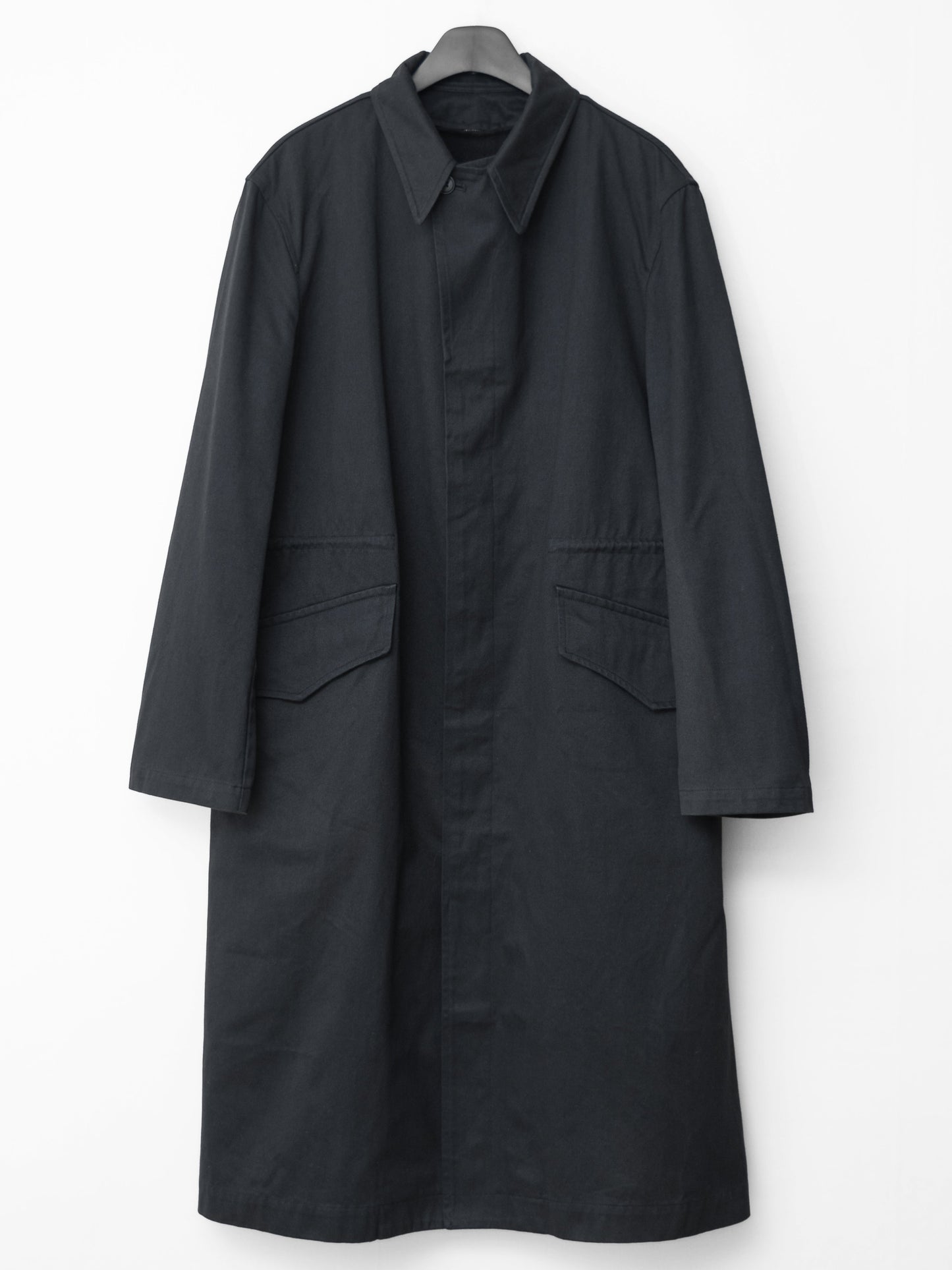military liner coat black ∙ cotton ∙ medium