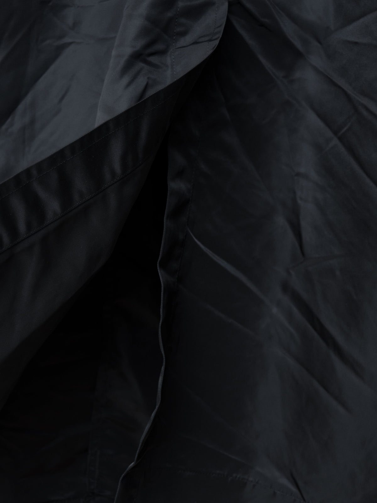 Waterproof Raglan Mac Coat Black