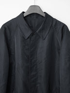 Waterproof Raglan Mac Coat Black