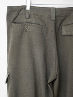 A/W 08 Pigment Printed Cargo Pants Aged Brown